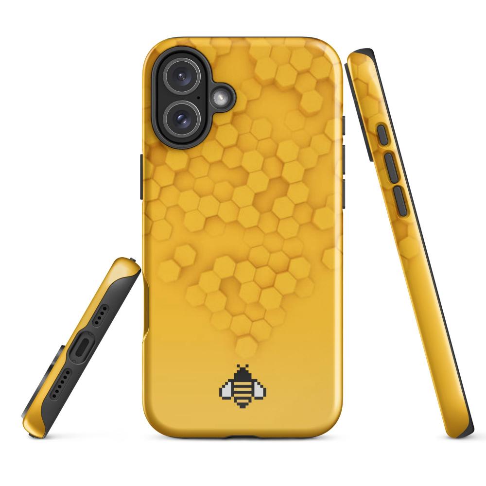 Honeycomb Tough Case for iPhone 16 Plus - Glossy Finish - https://ascensionemporium.net